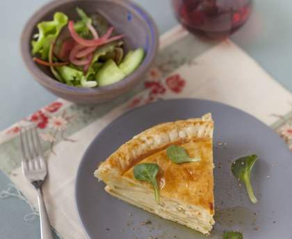 Tourte au munster express