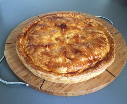 tourte au pommes