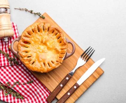 Tourte au thon et brocolis