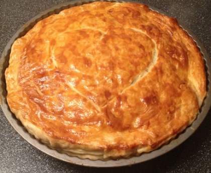 Tourte aux cuisses de grenouilles