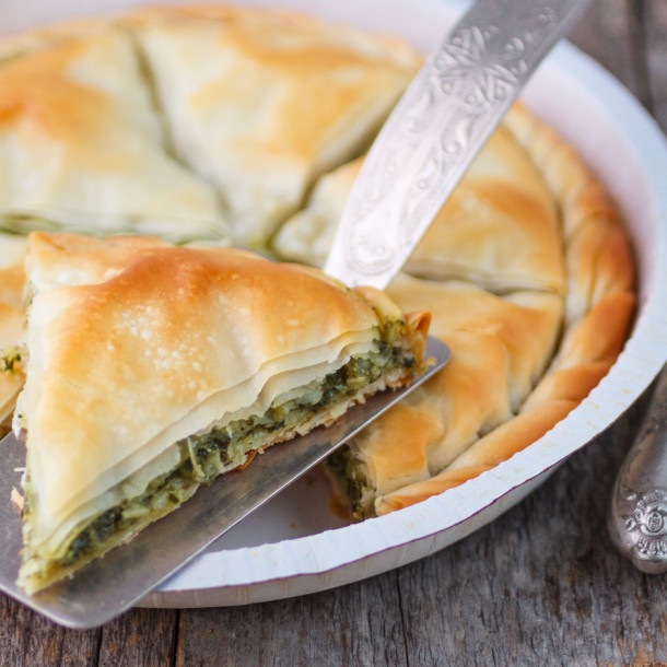Tourte aux épinards facile