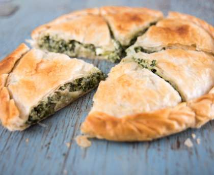 Tourte aux épinards