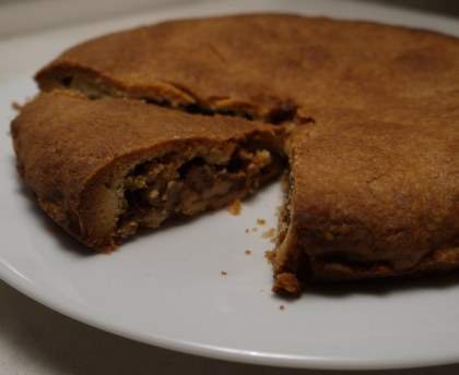 Tourte aux noix de l'Engadine (Suisse)