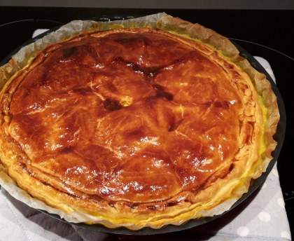 Tourte courge butternut et coco