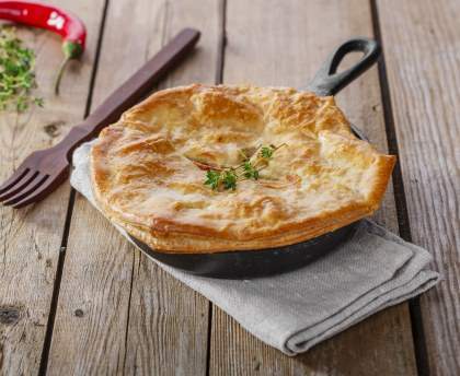 Tourte de jambon au madère
