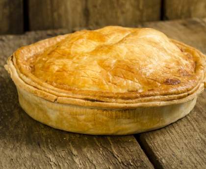 Tourte de pomme de terre et lardons