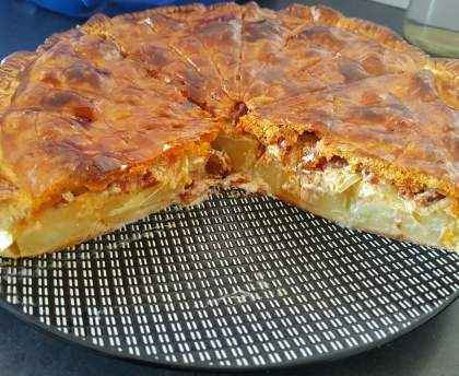 Tourte de pommes de terre au chorizo