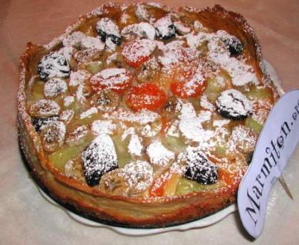 Tourte d'hiver aux 4 fruits