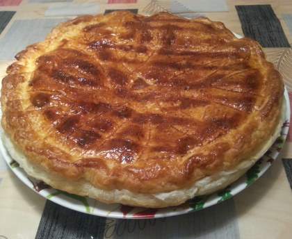 Tourte jambon fromage au Madère