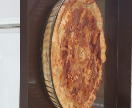 Tourte poulet courgettes (facile)