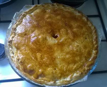 Tourte poulet tandoori pomme de terre
