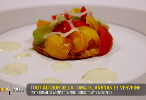 Tout autour de la tomate, ananas et verveine