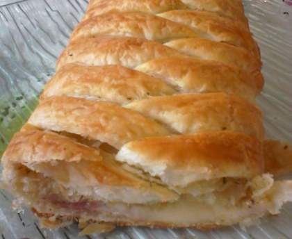 Tresse feuilletée
