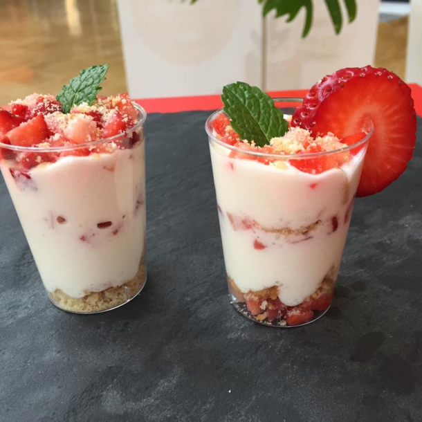 Triffle aux fraises recette allégée ET gourmande
