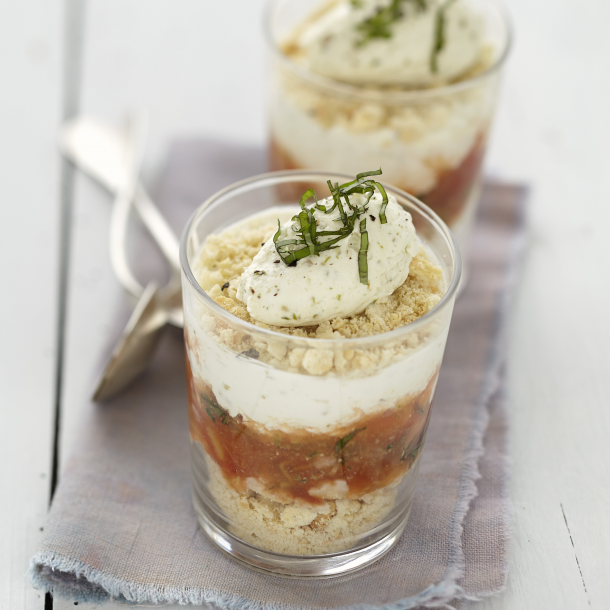 Triffle Crackers au Carré Frais Olives-Touche de Citron