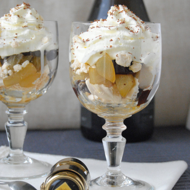 Trifle poire chocolat