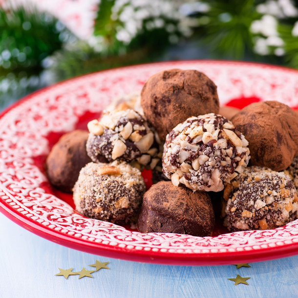 Truffes aux noisettes