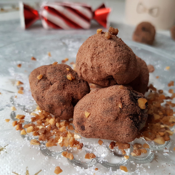 Truffes chocolat et réglisse