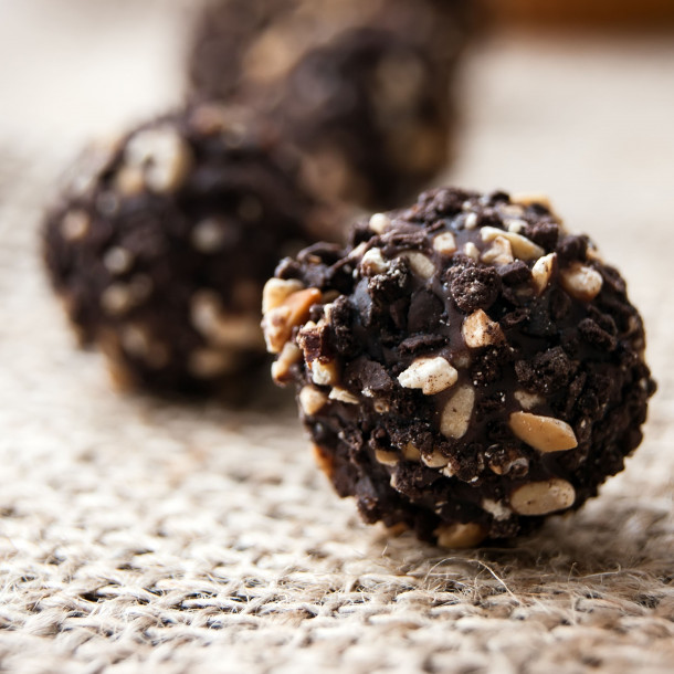 Truffes chocolat, Oreo® et noisette