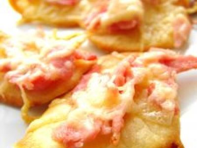 Tuiles au jambon