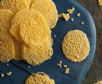 Tuiles de mozzarella