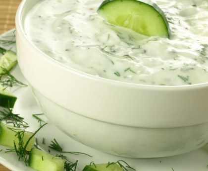 Tzatziki de concombre