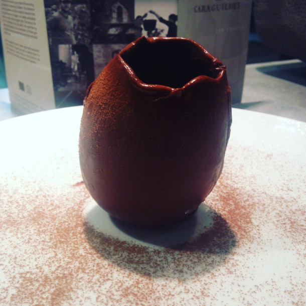 Œuf en chocolat au lait façon bonbonnière
