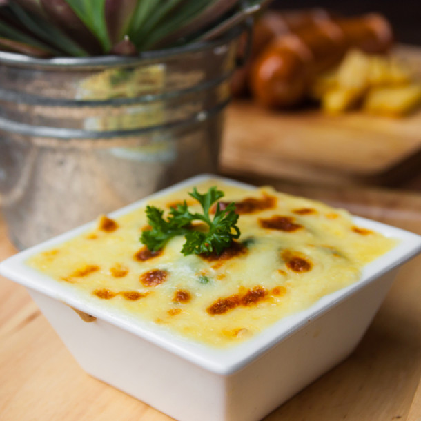 Œufs cocotte au Comté et aux épinards
