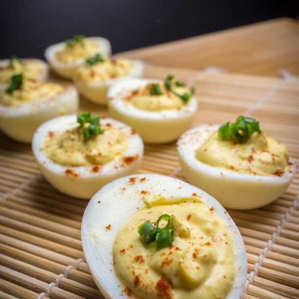 Œufs mimosa au Boursin