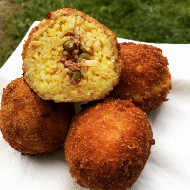 Une merveille d'Arancini sicilien 