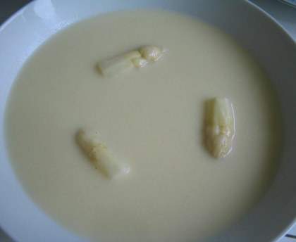 Velouté d'asperges fraîches