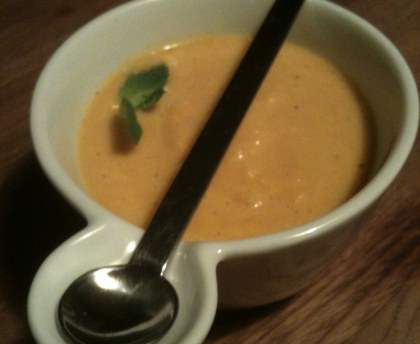 Velouté de carottes à la clémentine