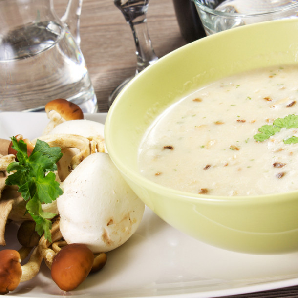 Velouté de champignons au Cookeo