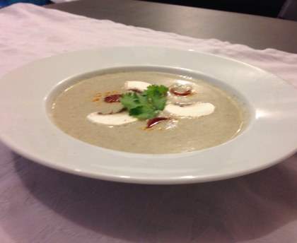 Velouté de champignons ultra simple