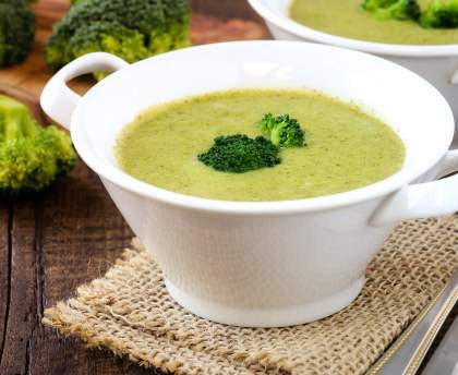 velouté de chou fleur et brocoli à l'autocuiseur