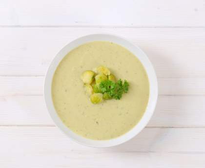 Velouté de choux de Bruxelles