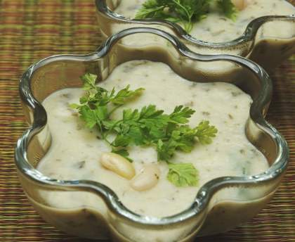 Velouté de cocos de Paimpol