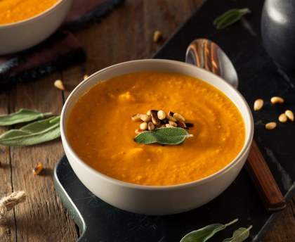 Velouté de Courge et Carottes