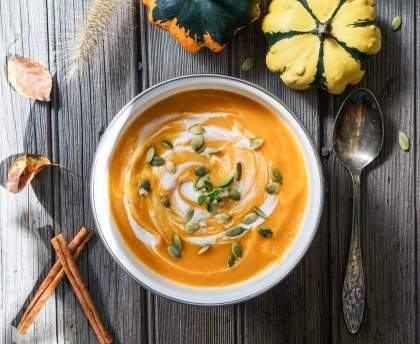 Velouté de courge facile