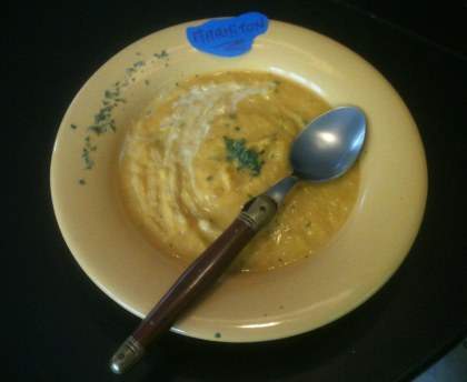 Velouté de courge princesse