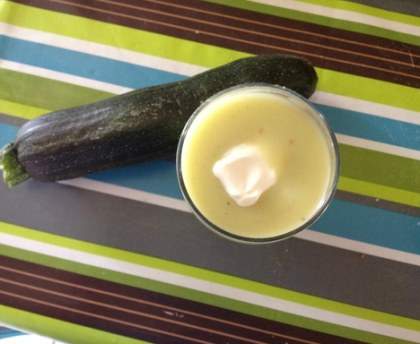 Velouté de courgette