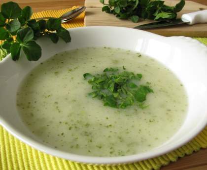Velouté de cresson aux pommes de terre