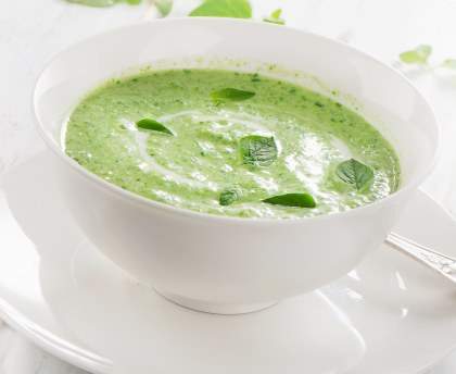 Velouté de fèves au cumin