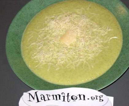 Velouté de haricots verts
