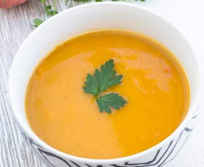 Velouté de patates douce