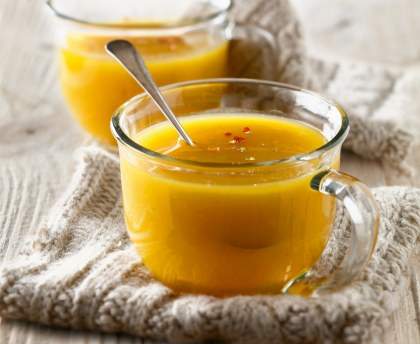 Velouté de patates douces pour Soup & Co