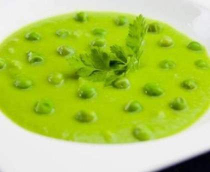 Velouté de petit pois façon Julie