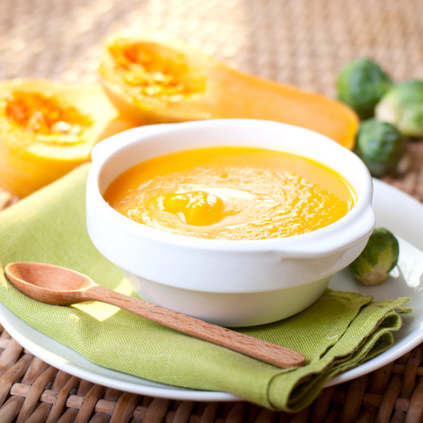 Velouté de potimarron froid