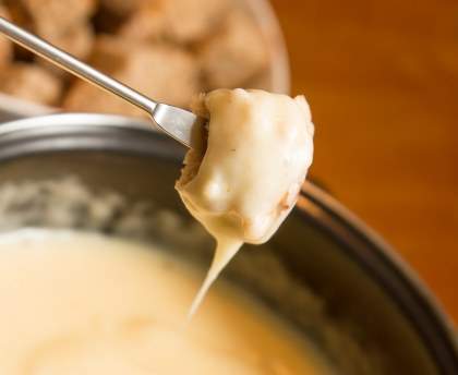 Véritable fondue sans alcool