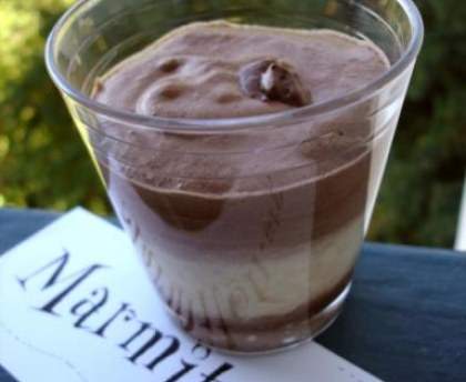 Verres choc-poire-choc
